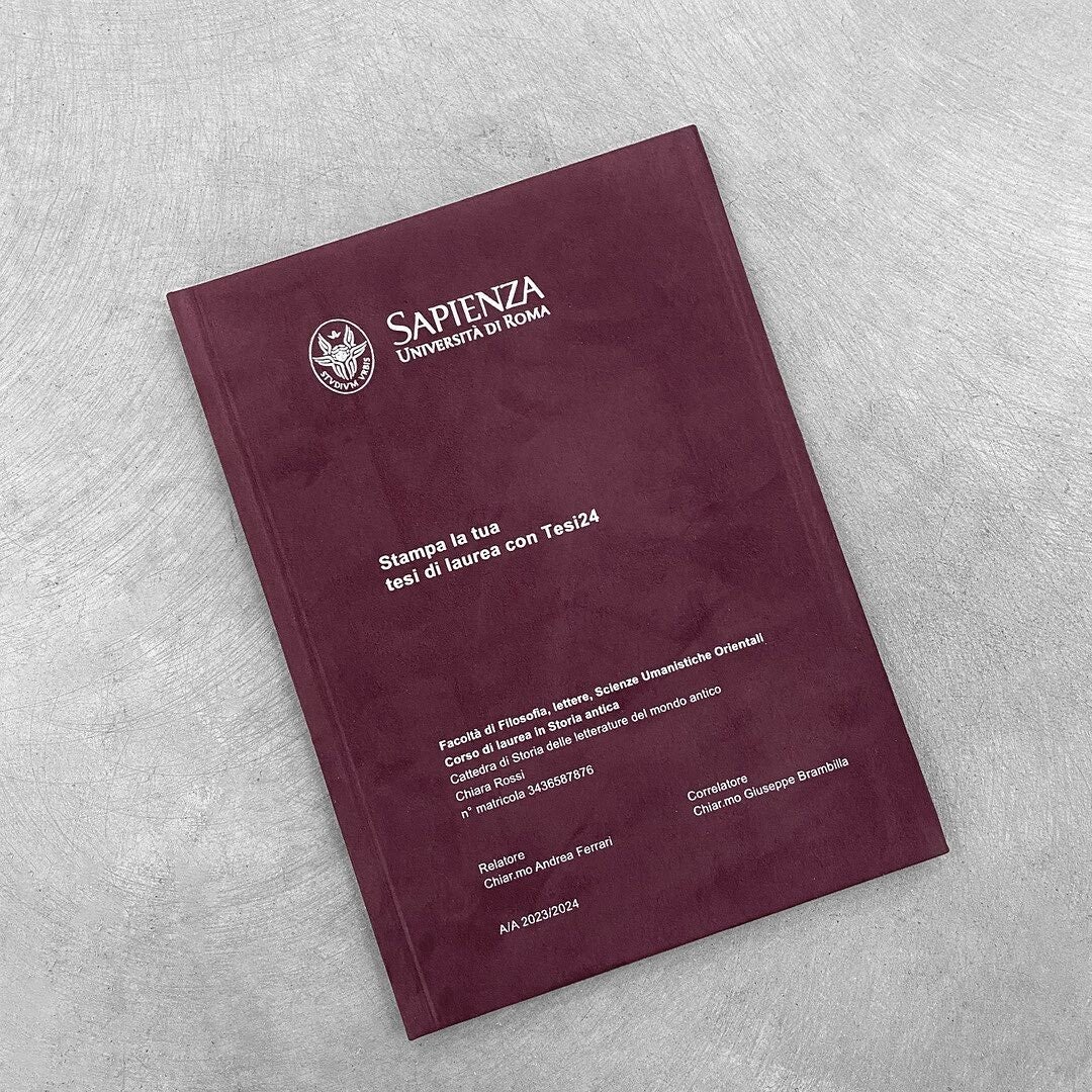 Rilegatura e stampa tesi di laurea