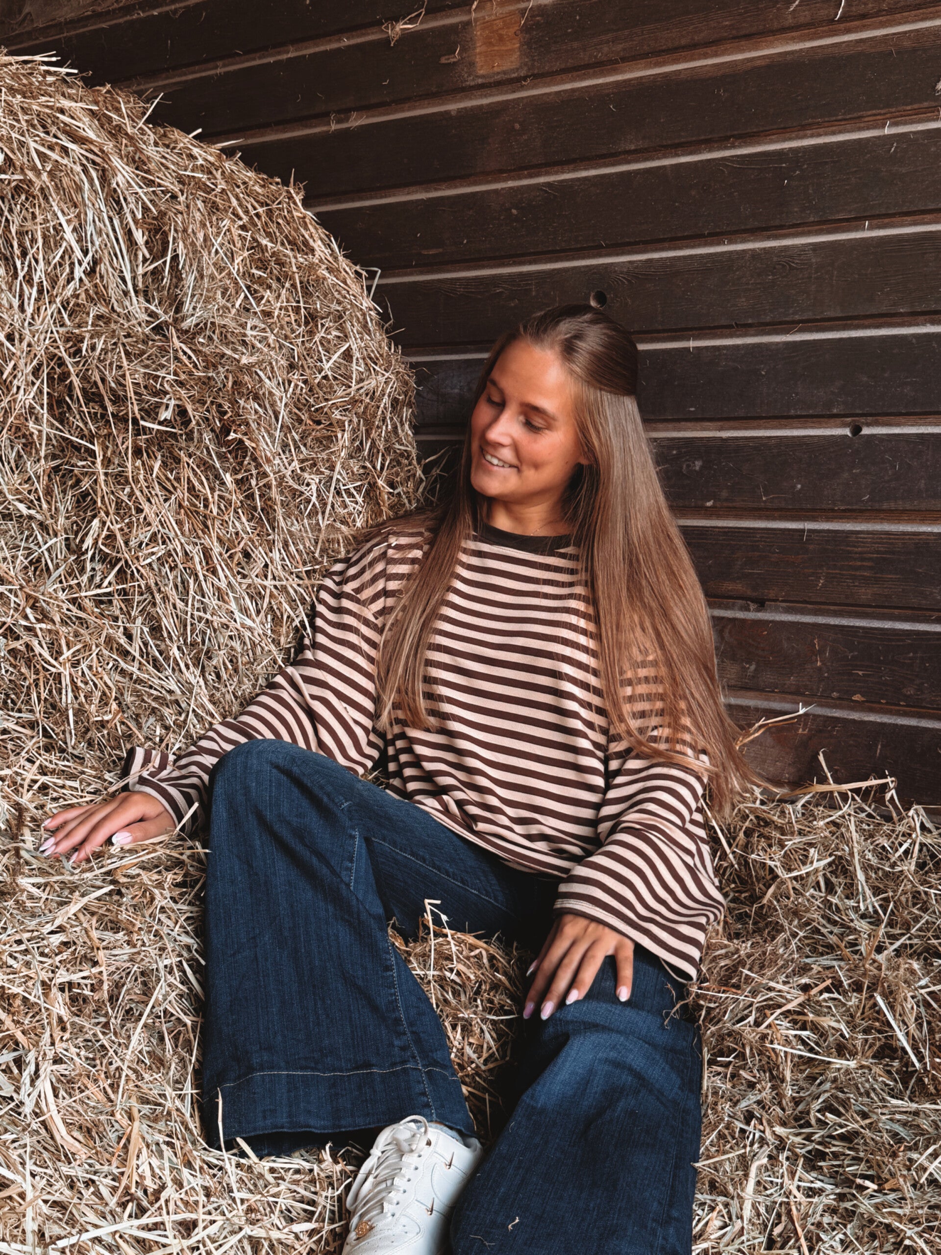 Coffee oversized long sleeve