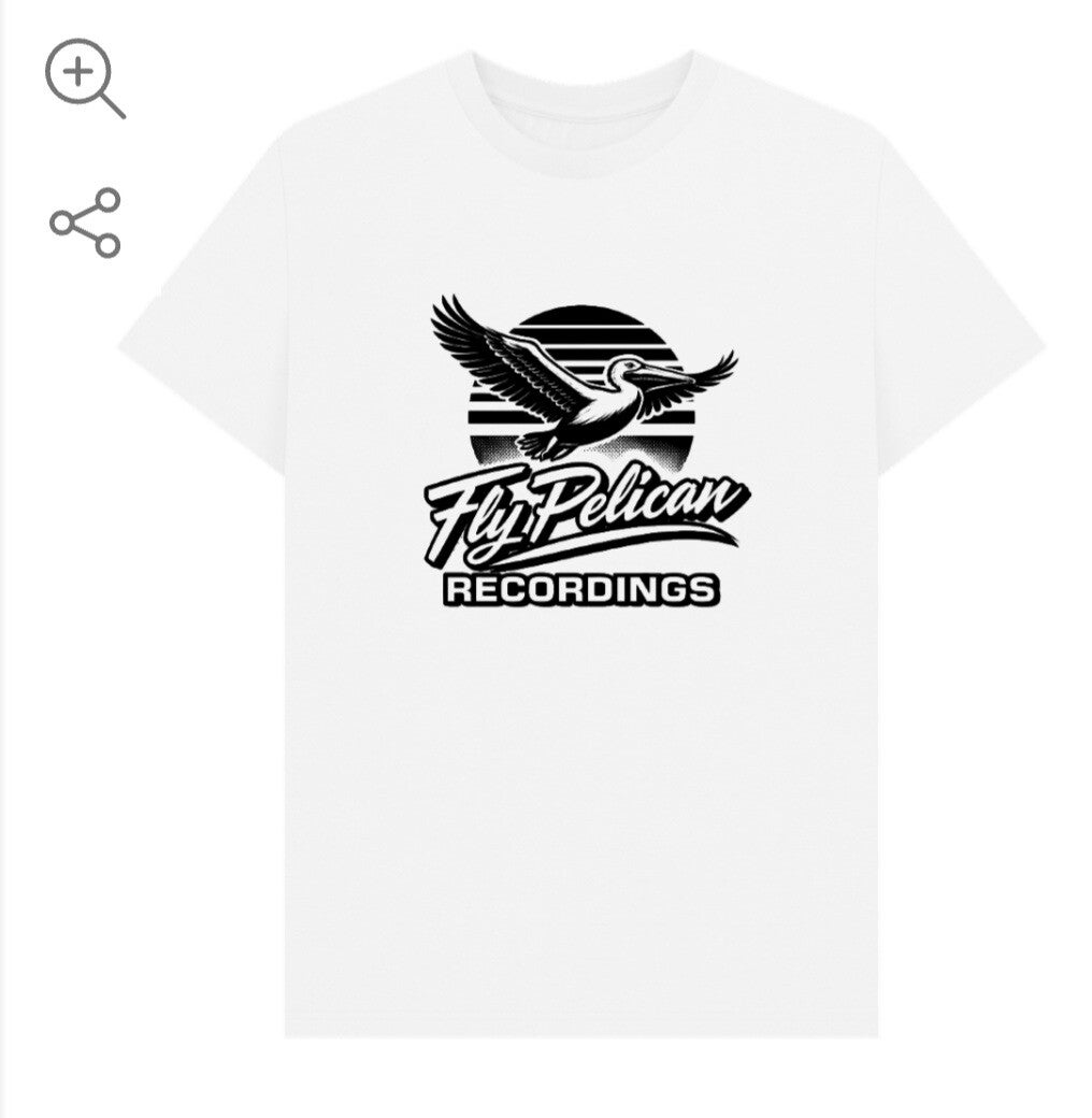 Fly Pelican White Tee