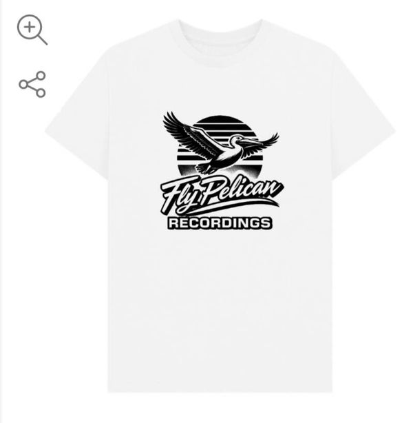 Fly Pelican White Tee
