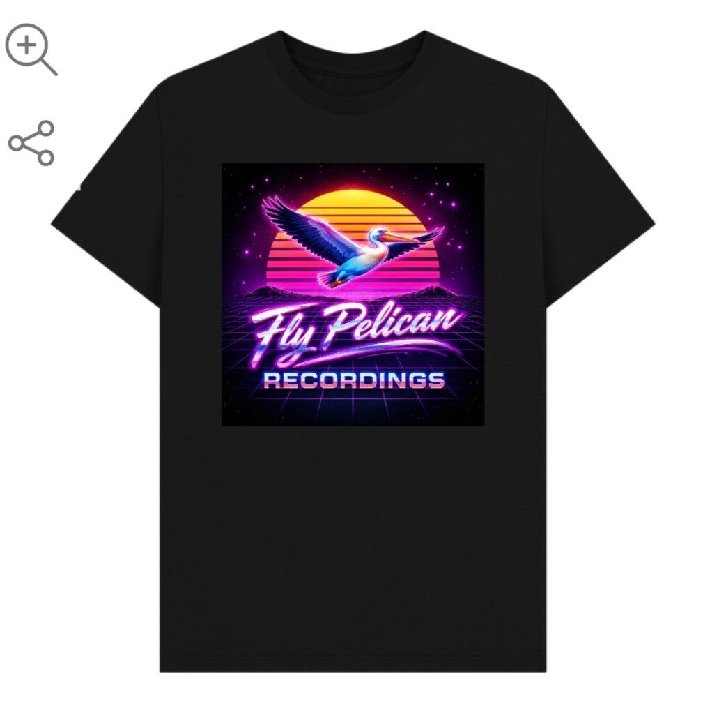 Fly Pelican Black Tee