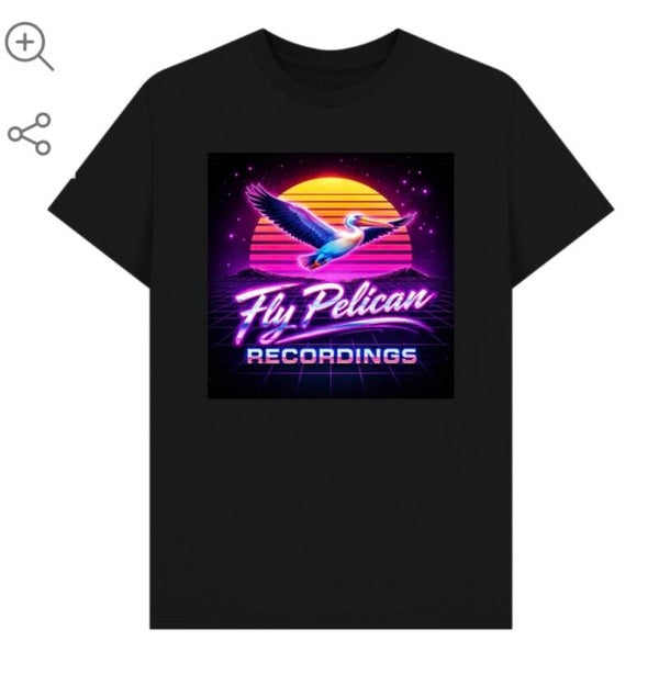 Fly Pelican Black Tee
