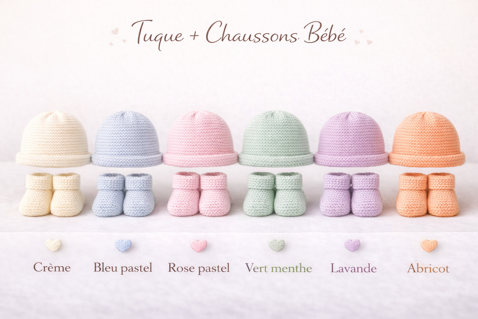 🧶 Ensemble Chausson et Tuque