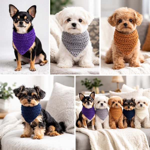 🐾 Foulards pour chien – Confort & Style en toute saison