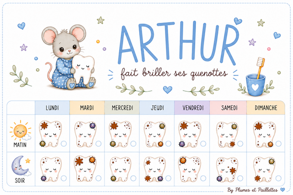 Calendrier du Brossage des dents