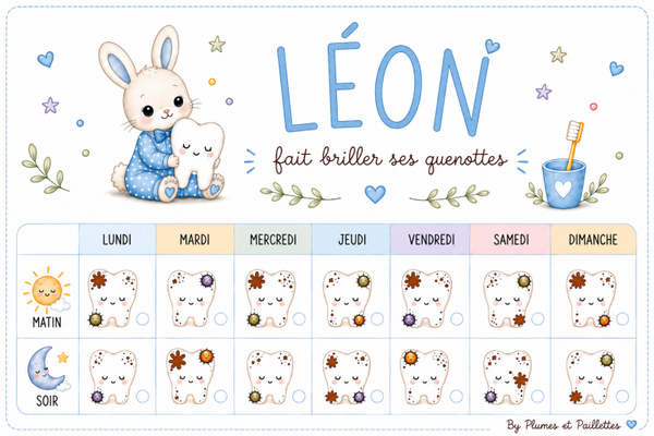Calendrier du Brossage des dents
