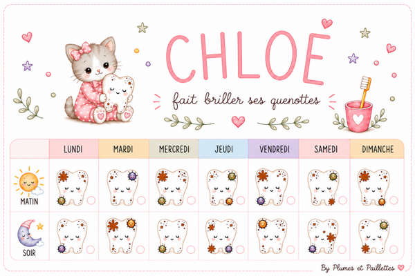 Calendrier du Brossage des dents