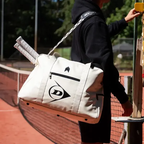 DUNLOP HERITAGE RACKET BAG BEIGE