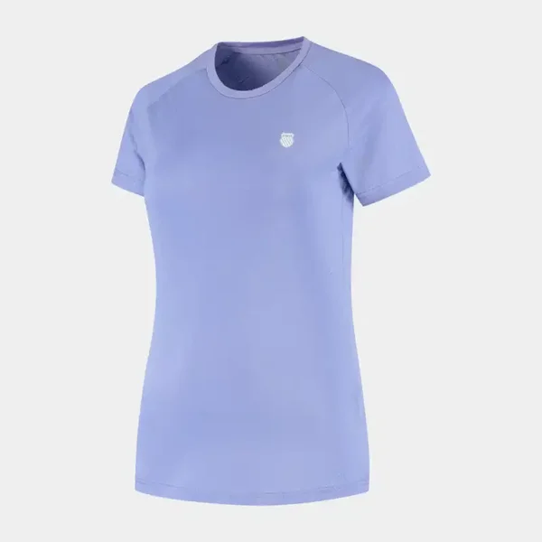 K-SWISSHYPERCOURT CREW TEE JAQUARD NEON PURPLE