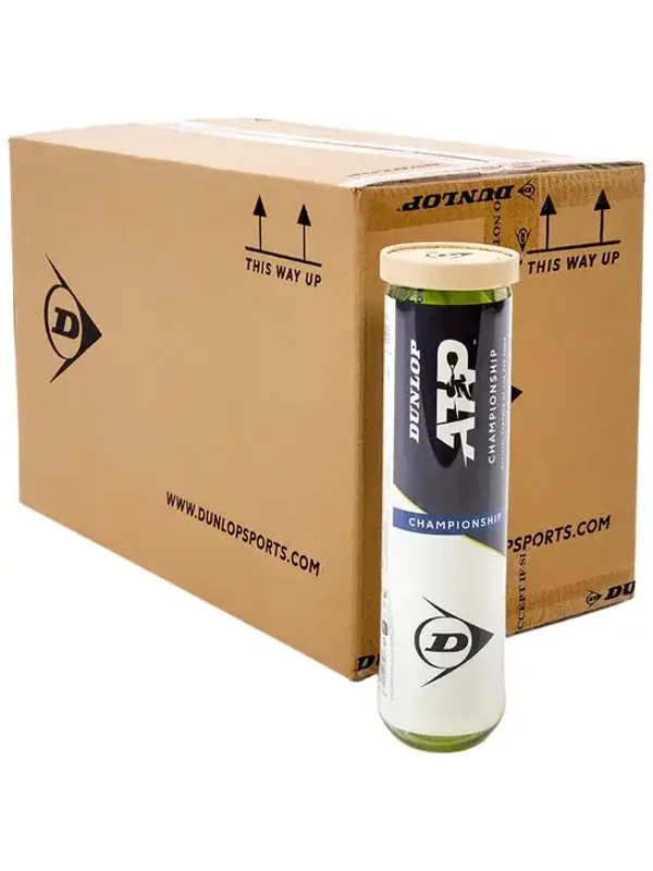 DUNLOP ATP CHAMPIONSHIP 4 TIN TENNISBALLEN