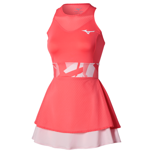 MIZUNO PRINTED DRESS CORAL