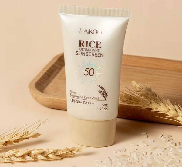 LAIKOU Rice Ultra-Light Sunscreen SPF50+ 50g