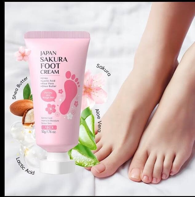 Japan Sakura Foot Cream 50g