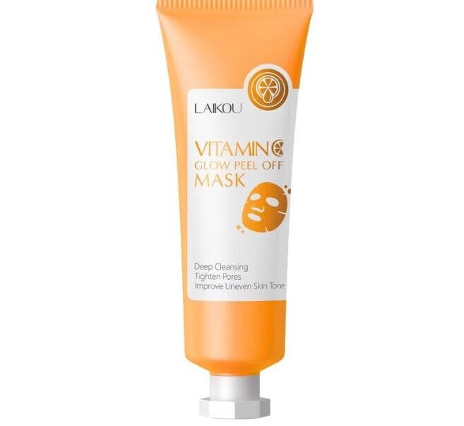 LAIKOU Vitamin C Glow Peel Off Mask – Ansiktsmaske med Vitamin C 60g