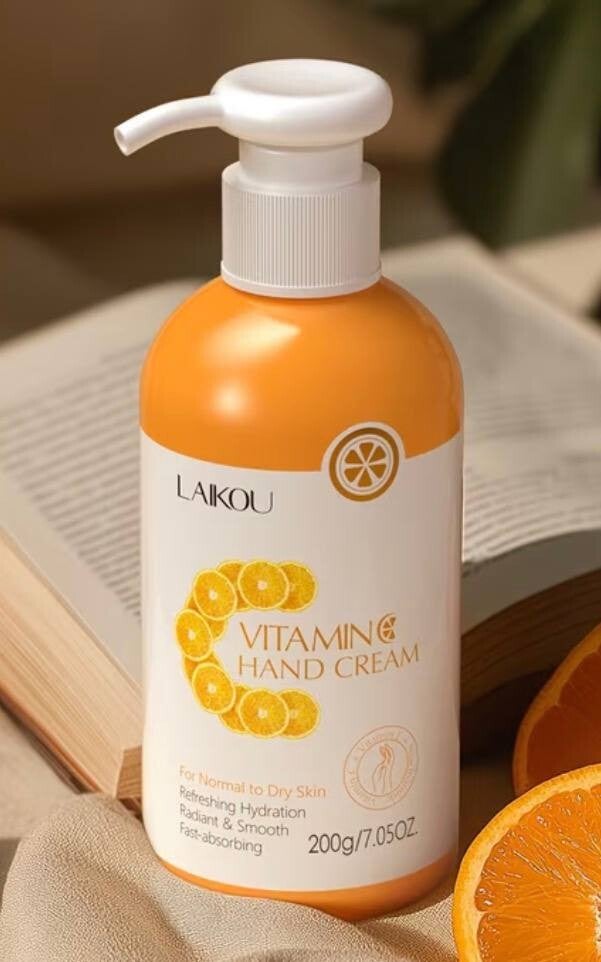 LAIKOU Vitamin C Hand Cream – Fuktighetsgivende håndkrem med Vitamin C 200g