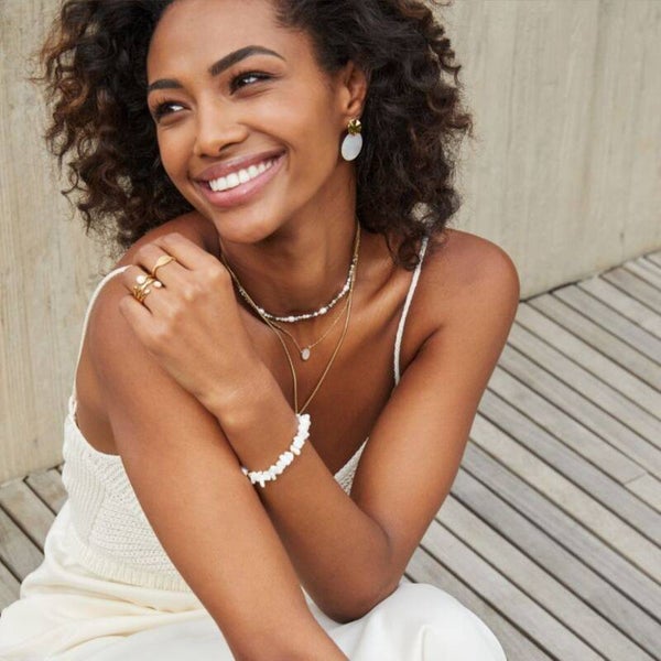 Amara Kette oder Armband aus Perlmutt