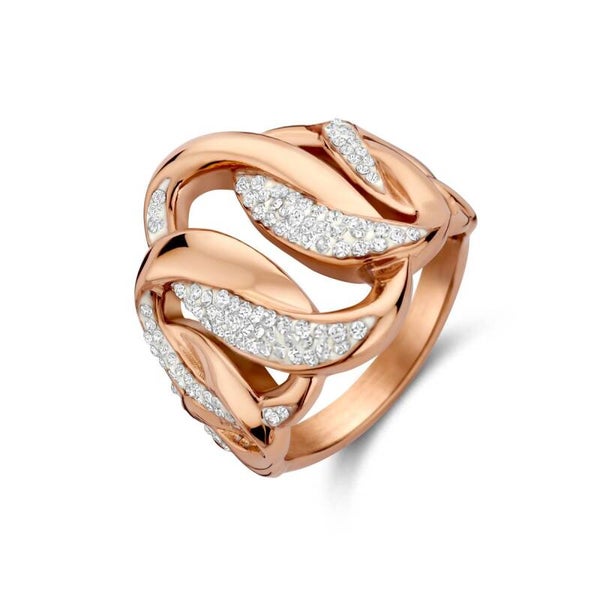 Claudia Ring rosevergoldet