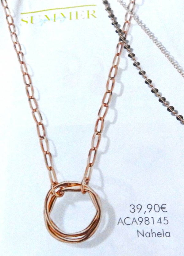 Nahela Kette in rosegold