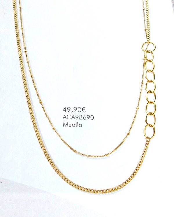 Meolla Kette vergoldet