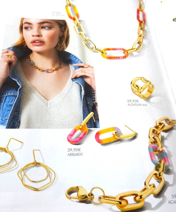 Buntes Eyecatcher Set vergoldet