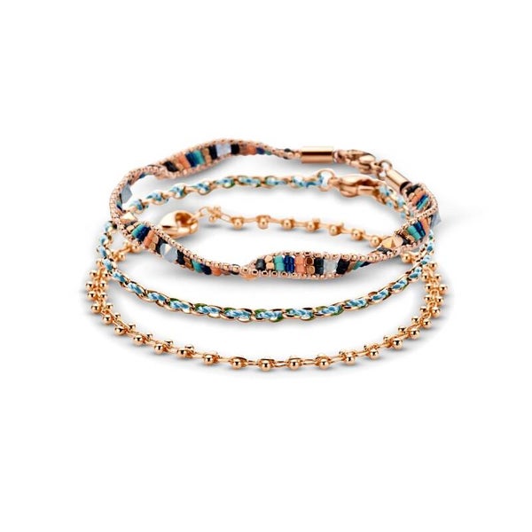 Hydra Armband rosevergoldet