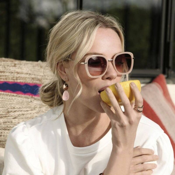 Mae Ohrringe rosevergoldet