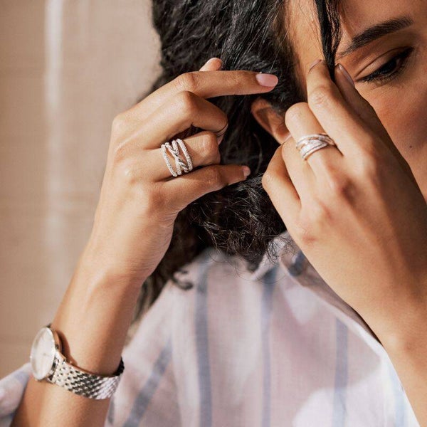 Noely Ring aus Kristallen