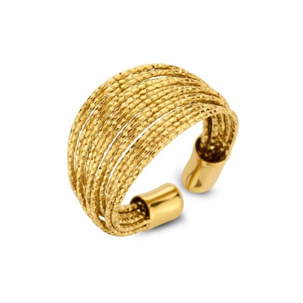 Raquel Ring vergoldet