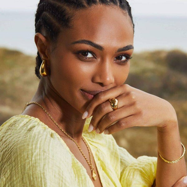 Sam Lebensbaum-Anhänger und verschiedene Ketten vergoldet