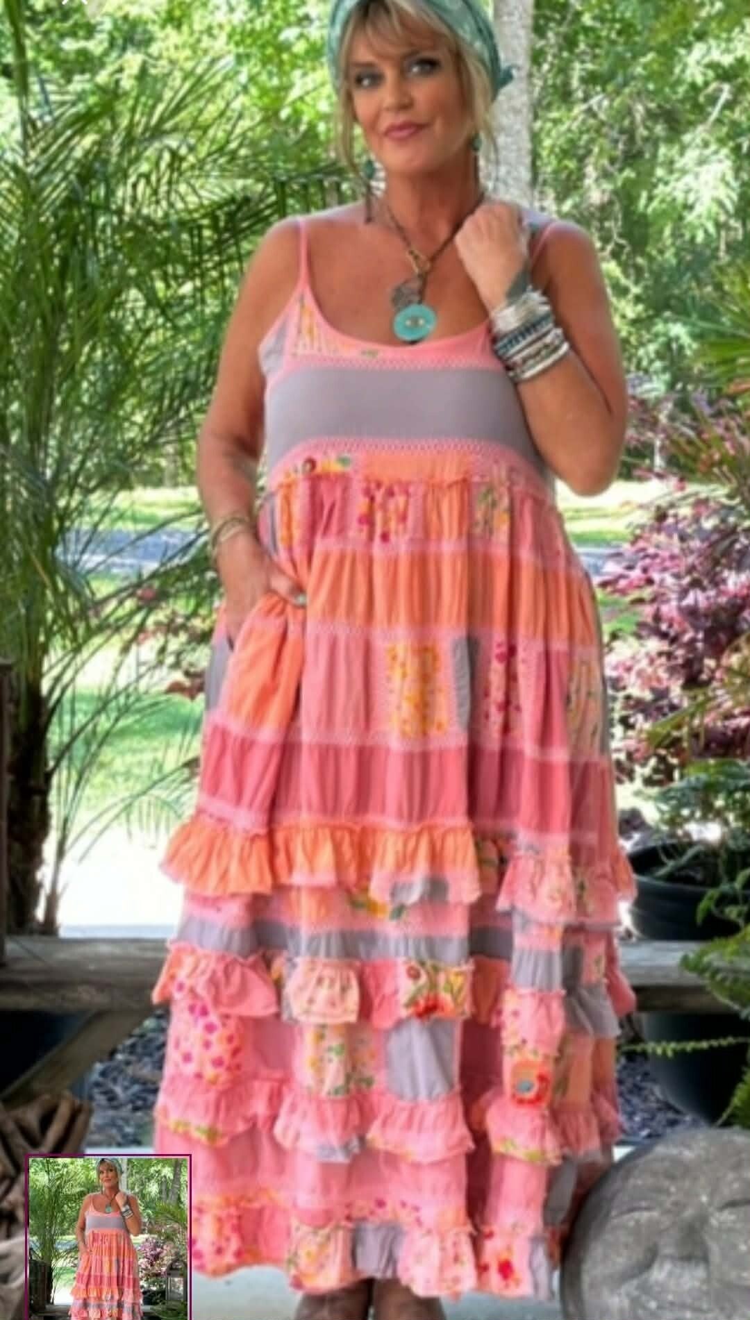 Jaded Gypsy Garden Walks Dress