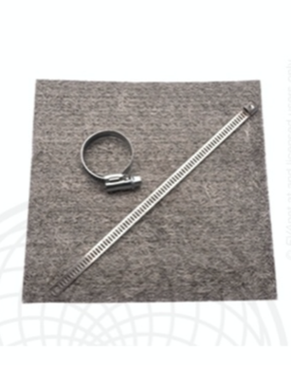 Rotax max uitlaat mat staal