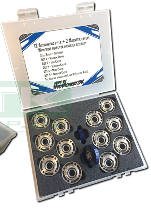 CASTOR KIT FOR OTK KARTS, MAD MONKEY