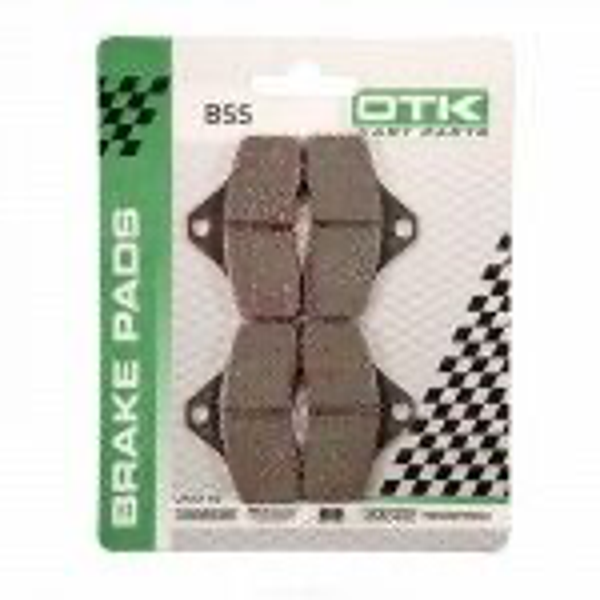 OTK front brake pad set for BSS shifter kart