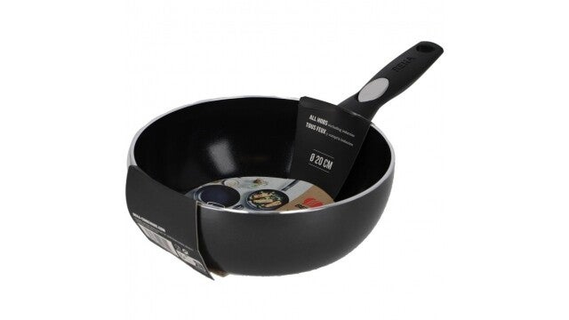 Beka Pro Induc Wokpan 20 cm Zwart