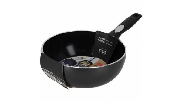 Beka Pro Induc Wokpan 20 cm Zwart