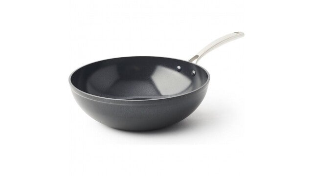 BK Superior Ceramic Wokpan 30 cm Zwart