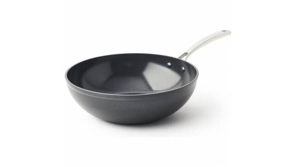 BK Superior Ceramic Wokpan 30 cm Zwart
