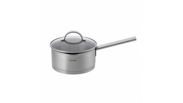 Brund Steelpan met Glazen Deksel 2L RVS