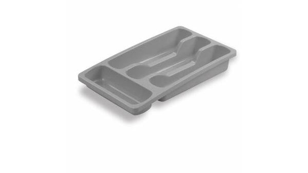 Curver Bestekbak 4 Vakken Grijs