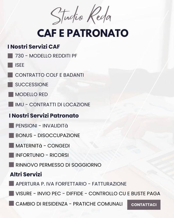 Consulenza fiscale e previdenziale