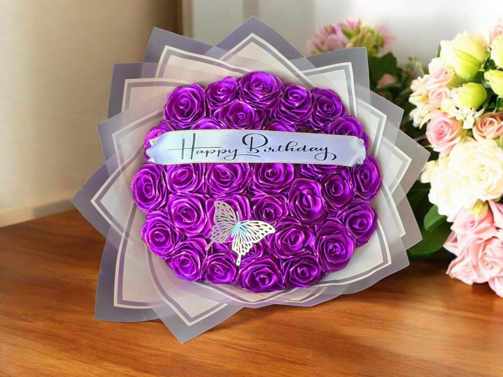 Strauß Satinbänder