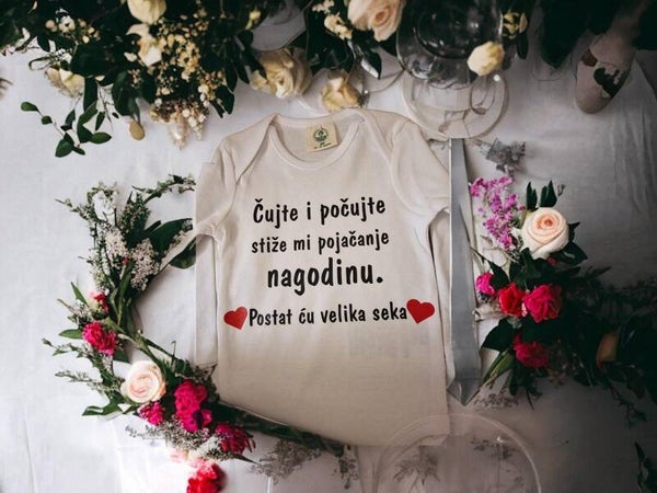 Personalisiert baby bodysuit