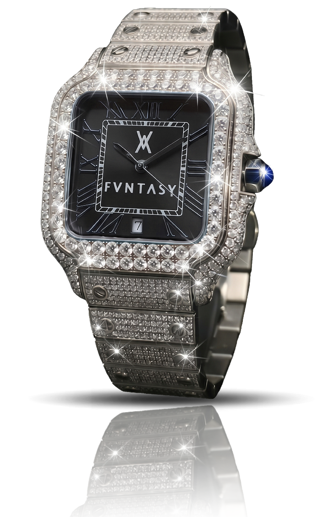 𝐅𝐕𝐍𝐓𝐀𝐒𝐘 🖤 𝐌𝐈𝐃𝐍𝐈𝐆𝐇𝐓 | 𝐕𝐕𝐒 𝐈𝐂𝐄𝐃 𝐎𝐔𝐓 𝐌𝐎𝐈𝐒𝐒𝐀𝐍𝐈𝐓𝐄 | Diamond-Tested, Luxury Box & Certificate Papers