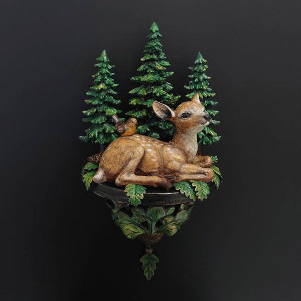 Muziekdoos Hertje en Roodborst