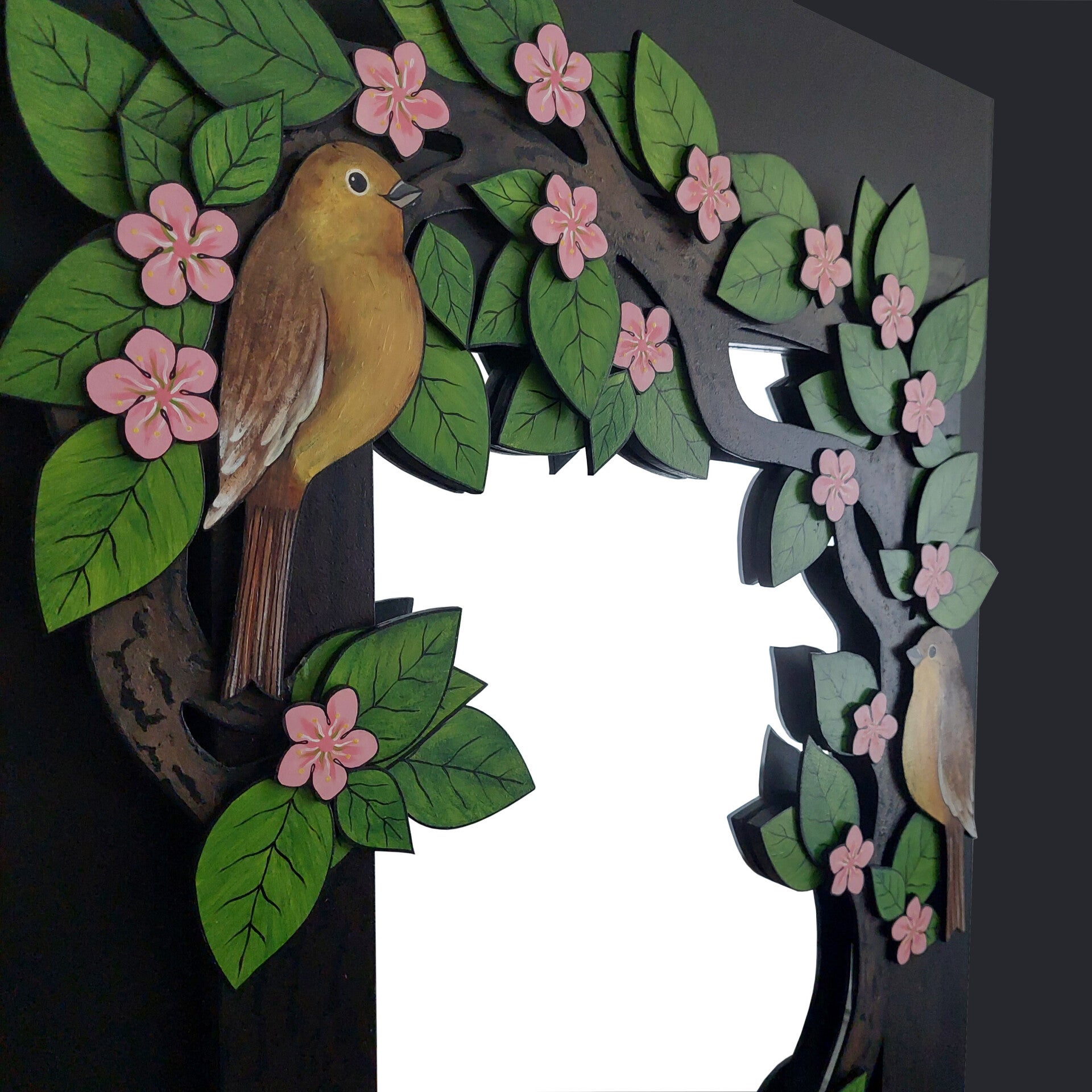 Spiegel Roze Bloesem