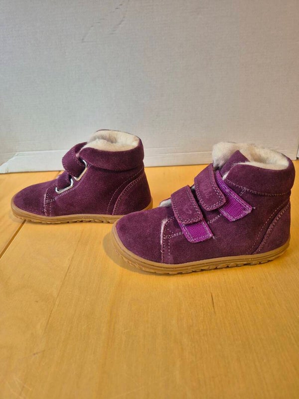 Leder Barfußschuh Lila in Gr.24 und Gr.27 von Lurchi