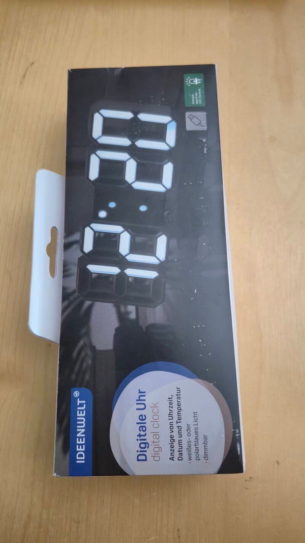 Digitale Uhr von Ideenwelt