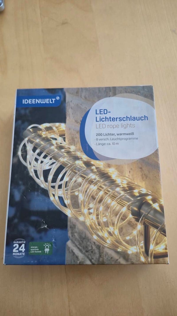 LED Lichterschlauch von Ideenwelt