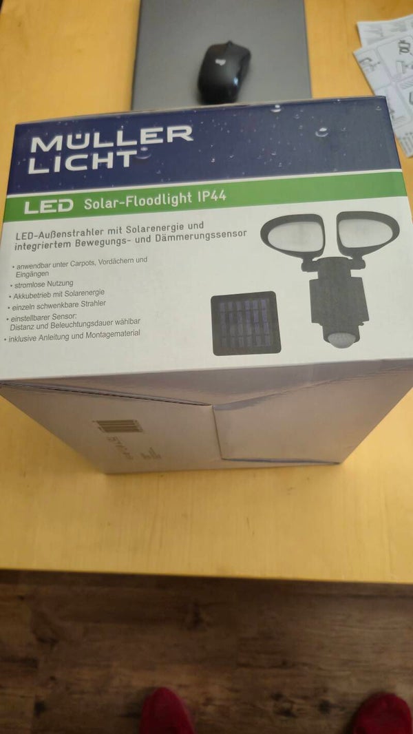 LED Solar Licht IP 44 von Müller Licht