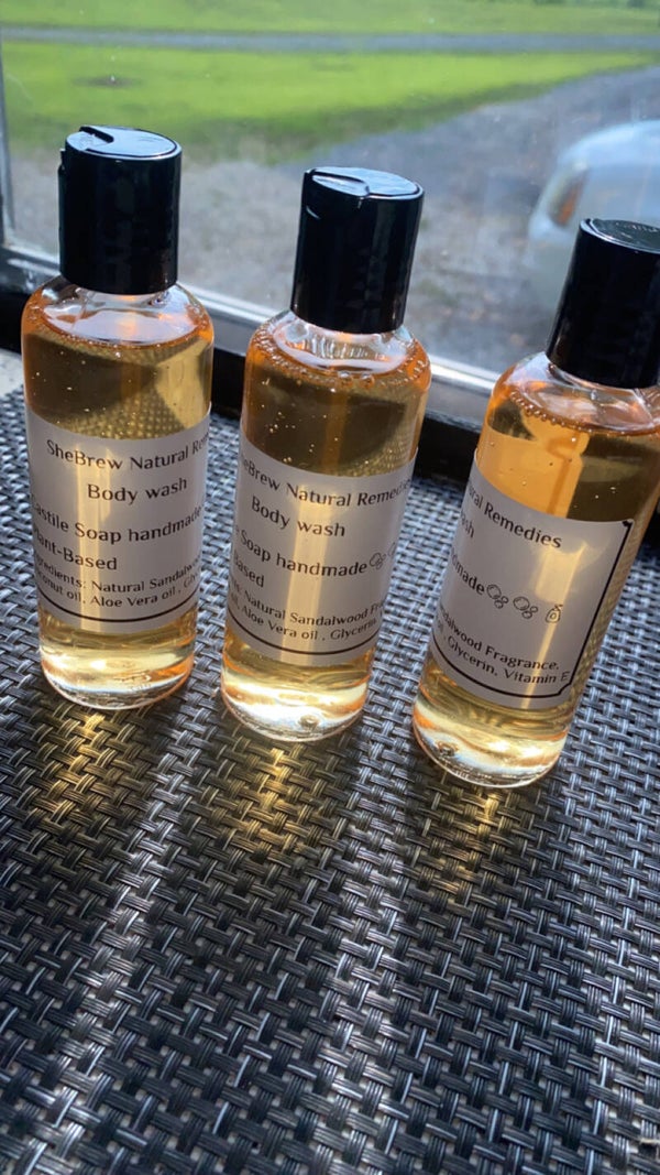Handmade liquid Bath Soap